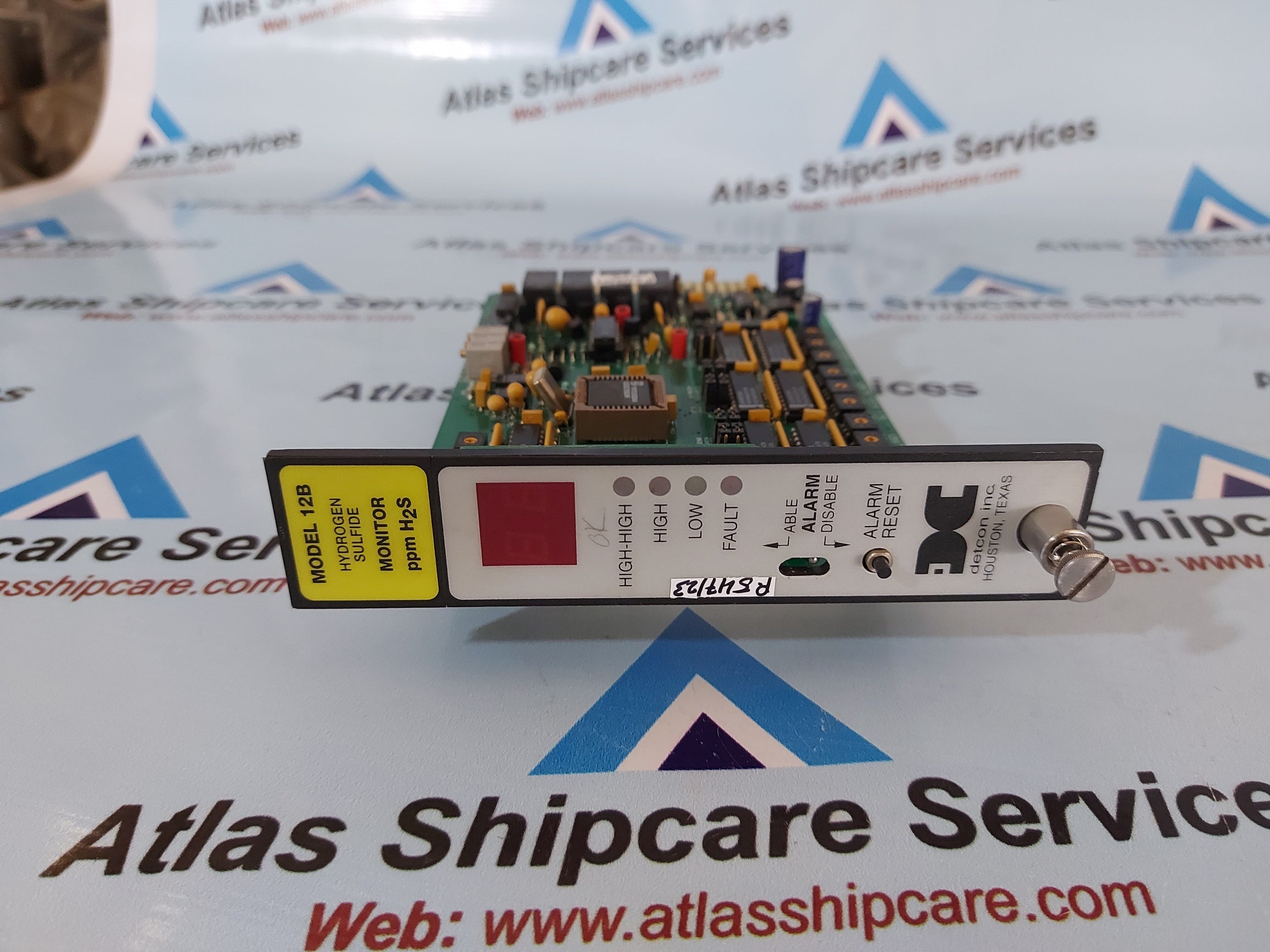 Detcon Model 12B Hydrogen Sulfide Monitor ppm H2S